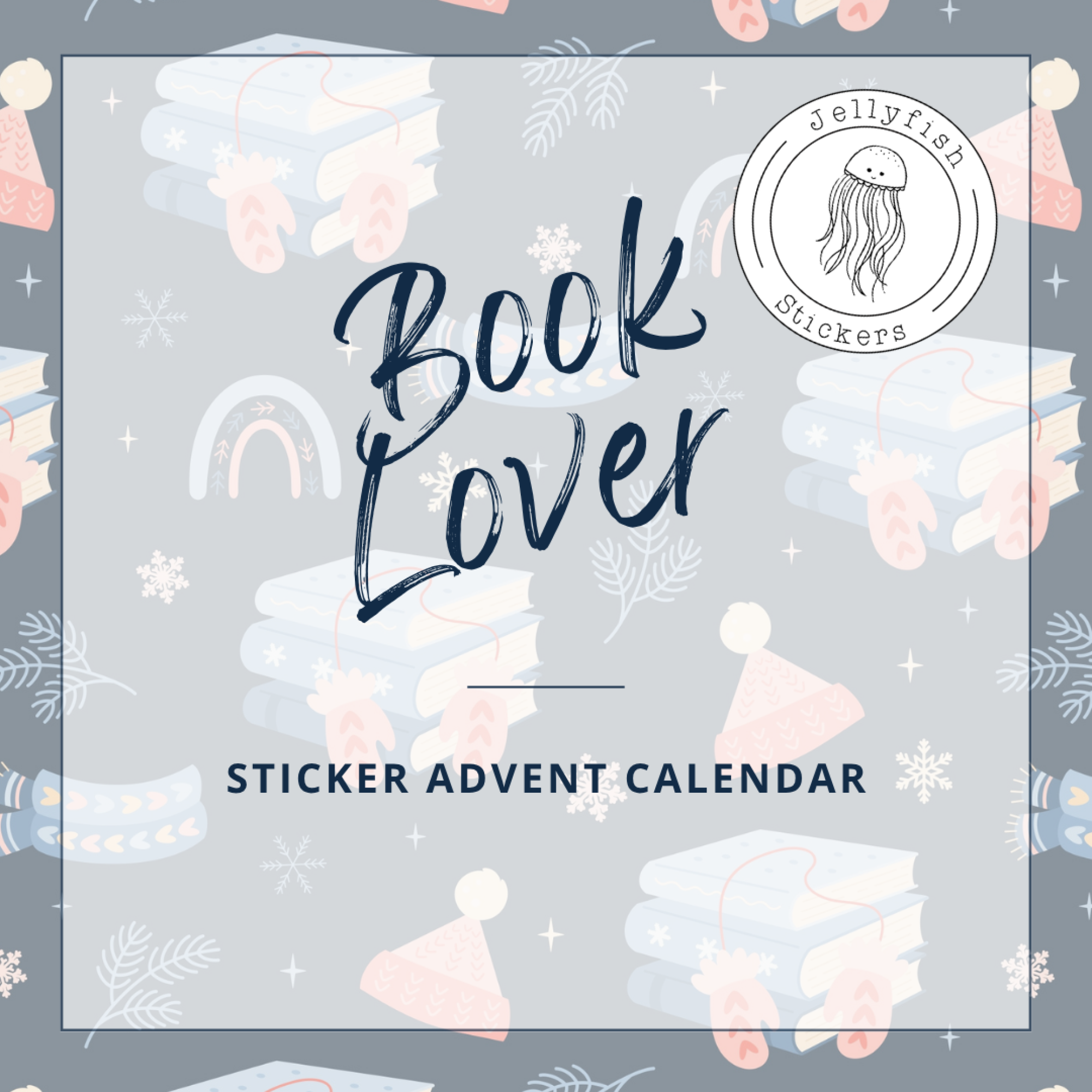 VORBESTELLUNG + BONUS - Sticker Adventskalender 2026: BOOK LOVER